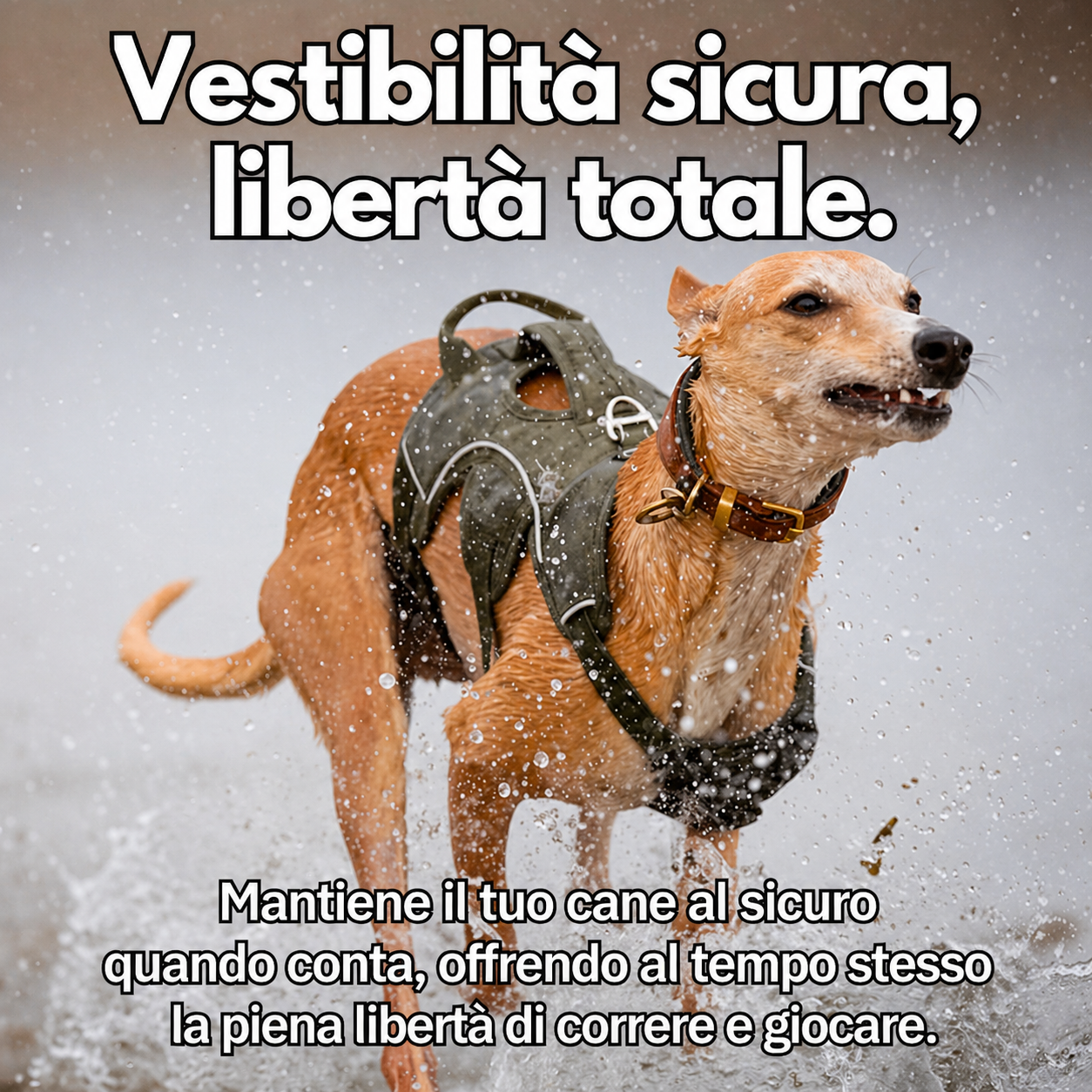 Pettorina Sicurezza Greyhound Regolabile
